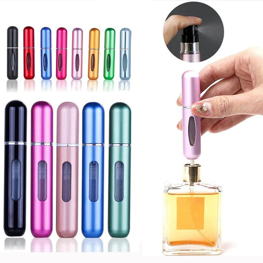Refillable perfume bottle