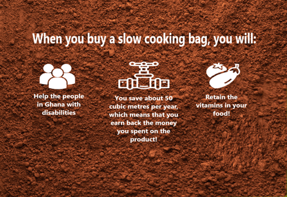 Slow cooking bag